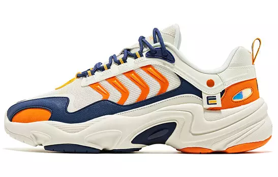 Кроссовки мужские низкие неотбеленные основной цвет/синий фьорд Erke