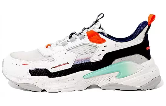 Кроссовки мужские низкие Oak Bud белый/темно-синий Erke