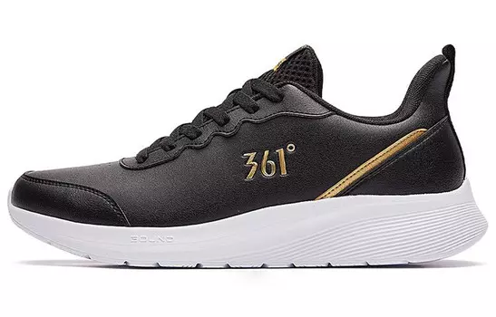 Кроссовки мужские низкие Obsidian Black 361°