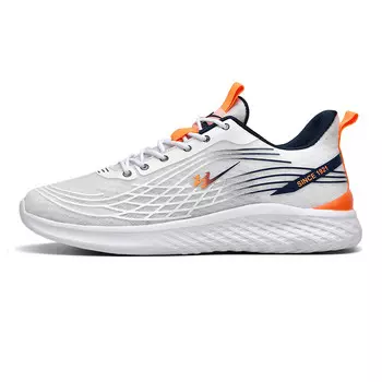 Кроссовки мужские низкие оранжевые Binary