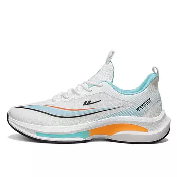 Кроссовки мужские низкие оранжевые Warrior