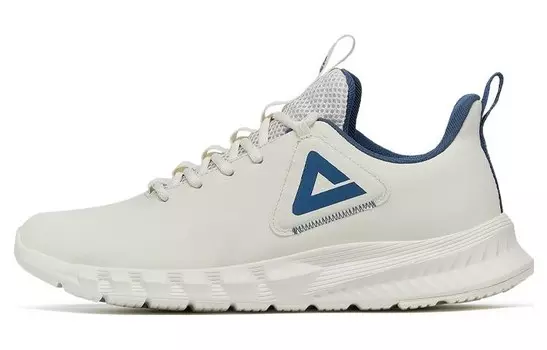 Кроссовки мужские низкие парусиновые белые Peak