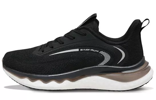 Кроссовки мужские низкие Phantom черный/жемчужно-белый Saiqi