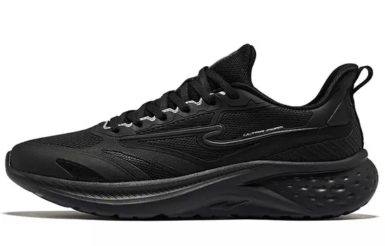 Кроссовки мужские низкие Positive Black Bright Silver Erke