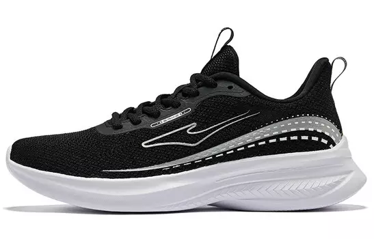 Кроссовки мужские низкие Positive Black Bright Silver Erke