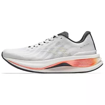 Кроссовки мужские низкие Pure White / Basic Black / Fluorescent Persimmon Red Anta