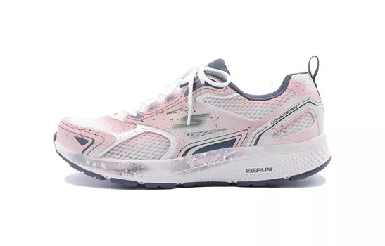 Кроссовки мужские низкие розовые Skechers