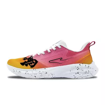 Кроссовки мужские низкие розовый/желтый Erke