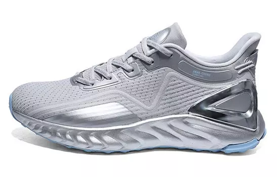 Кроссовки мужские низкие серебристые Peak