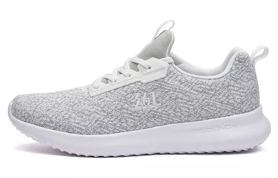 Кроссовки мужские низкие серые/белые 361°