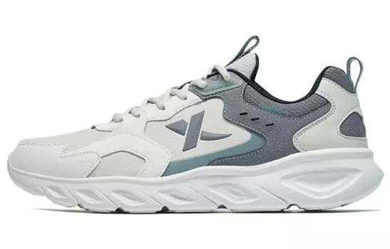 Кроссовки мужские низкие серые/белые/синие Xtep