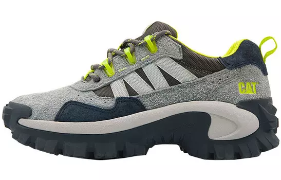 Кроссовки мужские низкие серые Cat