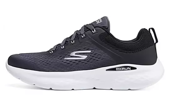 Кроссовки мужские низкие серые/черные Skechers