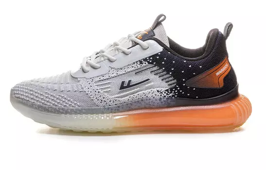 Кроссовки мужские низкие серые/черные Warrior