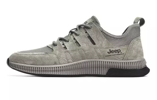 Кроссовки мужские низкие серые Jeep