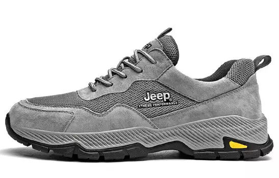 Кроссовки мужские низкие серые Jeep