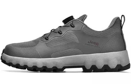 Кроссовки мужские низкие серые Jeep