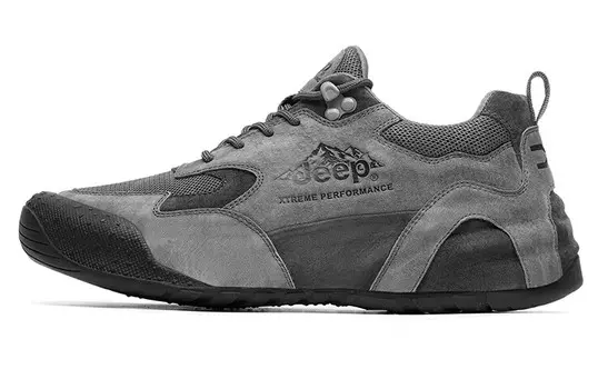 Кроссовки мужские низкие серые Jeep