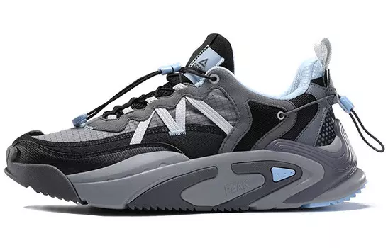 Кроссовки мужские низкие серые Peak