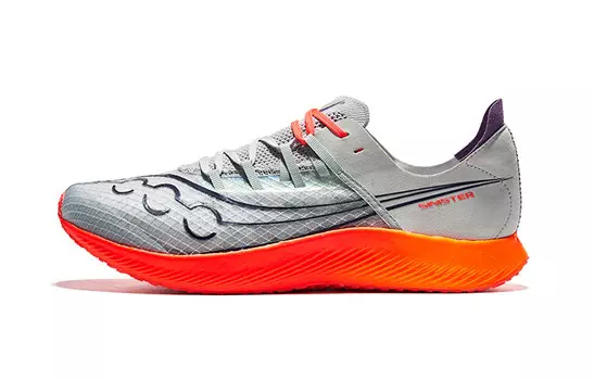 Кроссовки мужские низкие серые Saucony