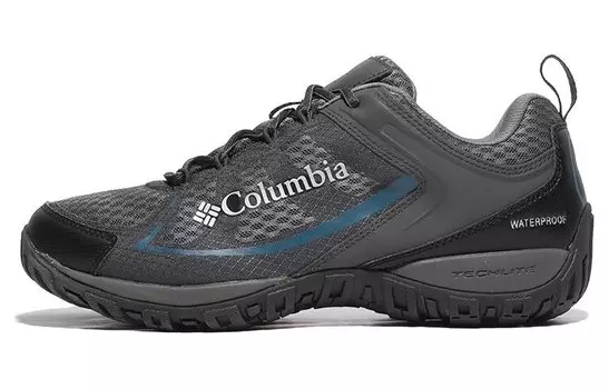 Кроссовки мужские низкие серые/синие Columbia