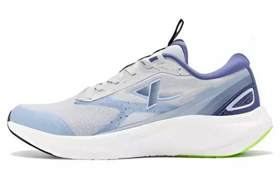 Кроссовки мужские низкие серые/синие/фиолетовые Xtep