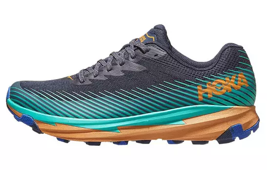 Кроссовки мужские низкие серые/синие Hoka One One