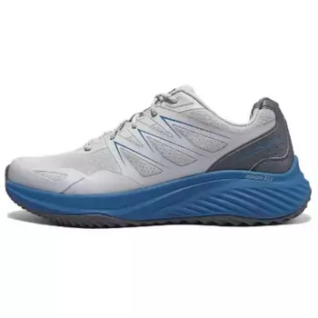 Кроссовки мужские низкие серые/синие Skechers