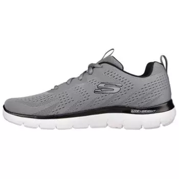 Кроссовки мужские низкие серые Skechers