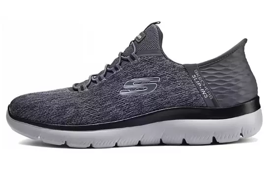 Кроссовки мужские низкие серые Skechers