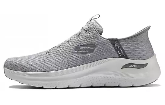 Кроссовки мужские низкие серые Skechers