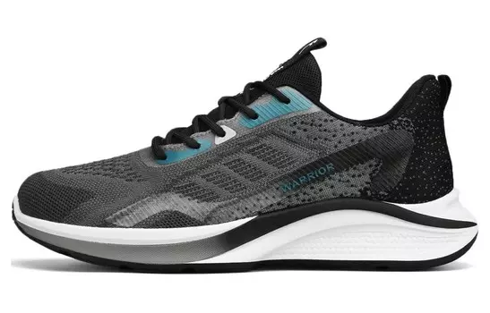 Кроссовки мужские низкие серые Warrior