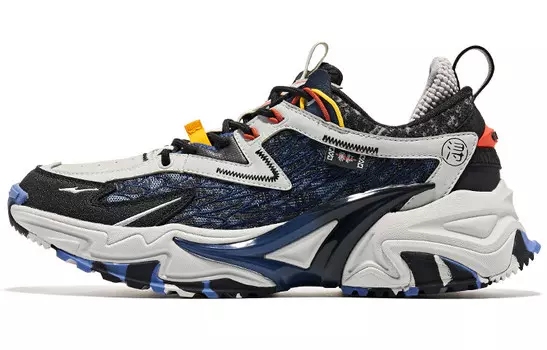 Кроссовки мужские низкие серый/черный Erke