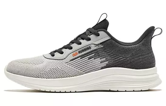 Кроссовки мужские низкие серый/черный Qiaodan