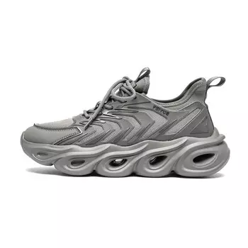 Кроссовки мужские низкие серый Feiyue