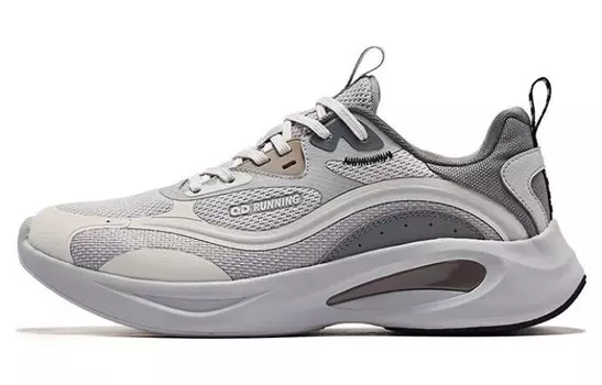 Кроссовки мужские низкие серый Qiaodan