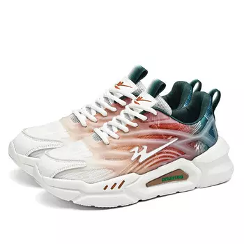 Кроссовки мужские низкие сине-зеленый Binary