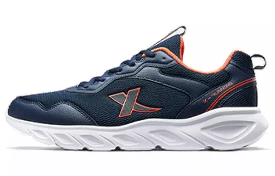 Кроссовки мужские низкие Синие Оранжевые Xtep