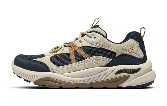 Кроссовки мужские низкие синие Skechers