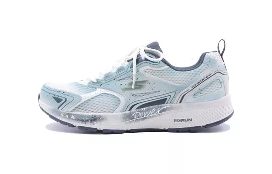 Кроссовки мужские низкие синие Skechers