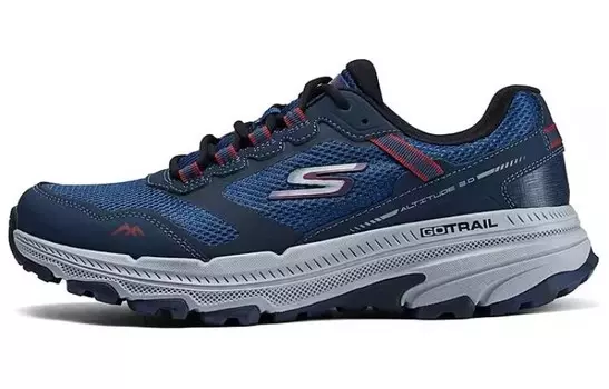Кроссовки мужские низкие синие Skechers