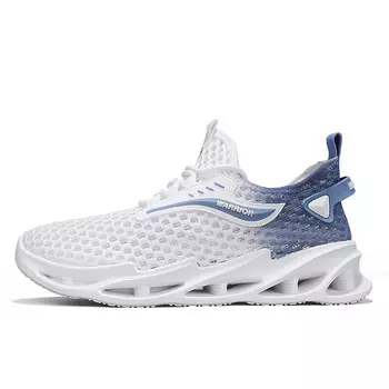 Кроссовки мужские низкие синий Warrior