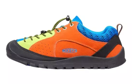 Кроссовки мужские низкие светло-голубые/желтые Keen