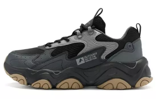 Кроссовки мужские низкие темно-серые Xtep