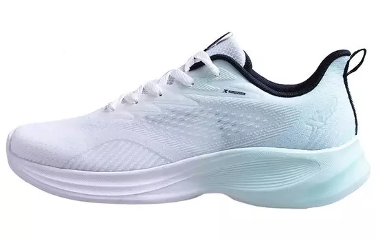 Кроссовки мужские низкие зеленые/фиолетовые Xtep