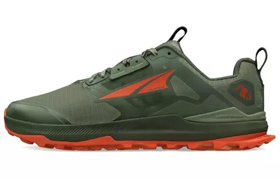 Кроссовки мужские низкие зеленые/оранжевые Altra
