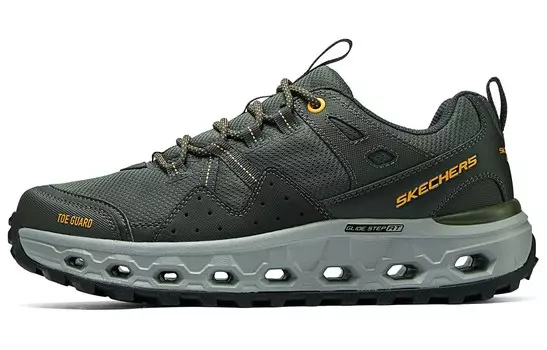 Кроссовки мужские низкие зеленые Skechers