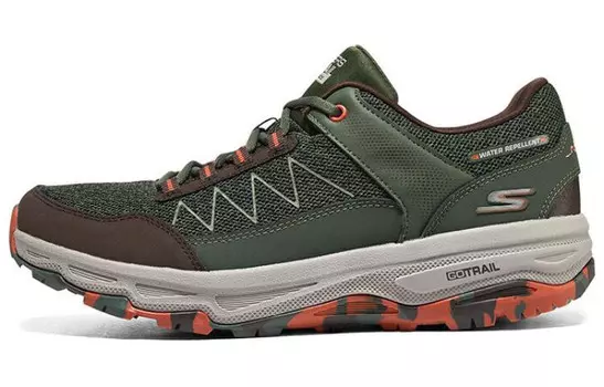 Кроссовки мужские низкие зеленые Skechers