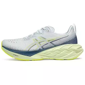 Кроссовки мужские Novablast 4 с низким верхом серые/синие Asics