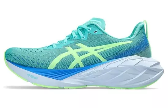 Кроссовки мужские Novablast 4 с низким верхом Eveblue/Techgreen/Iolite Asics
